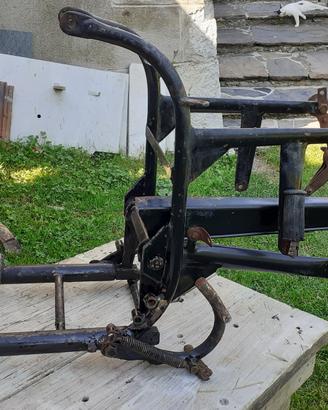 telaio post elastico artigianale per BSA M20 