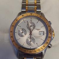 Orologio Longines Admiral Acciaio e Oro 18 k