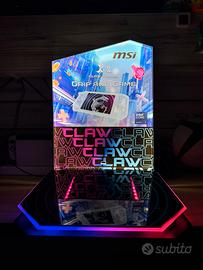 Espositore Luminoso Ufficiale MSI CLAW Series