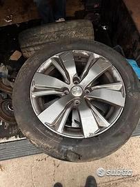 4 cerchi peugeot 2008 da 16
