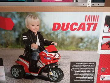 Mini Ducati moto elettrica