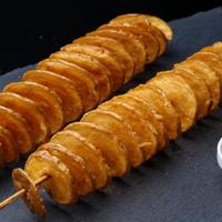 Affettatrice per patatine a spirale – acciaio inox