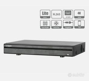 XVR Dahua XVR5116H-4KLX-X (8MP) più disco da 1 TB