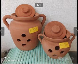 Terracotta Recipienti  Portacipolle e Portaaglio