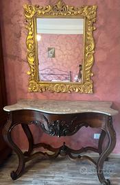 Consolle con specchio