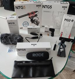 KIT Microfono RODE NTG 5