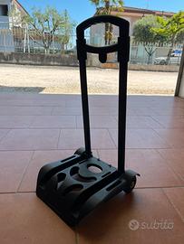 Trolley per zaino (nero)