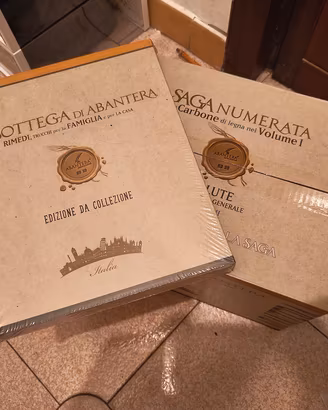 La Bottega di Abantera III – 6 volumi e 6 DVD