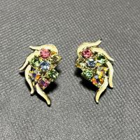 Coppia Orecchini Vintage Clip Anni '50/'60