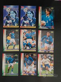 Lotto di 16 card Campioni al mondiale Dixan NM