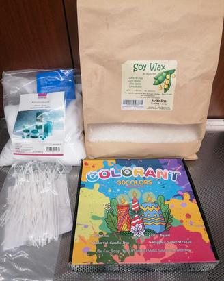 KIT PER CANDELE FAI DA TE 