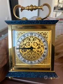 Orologio da tavolo in lapislazzuli e oro