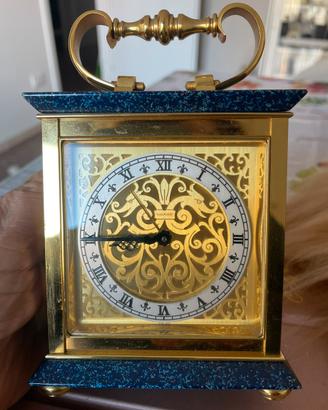 Orologio da tavolo in lapislazzuli e oro