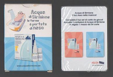 1 Mazzo CARTE DA GIOCO ACQUA DI SIRMIONE