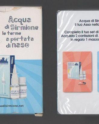 1 Mazzo CARTE DA GIOCO ACQUA DI SIRMIONE
