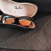 Ray-Ban Clubmaster RB3016 a specchio