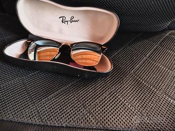 Ray-Ban Clubmaster RB3016 a specchio