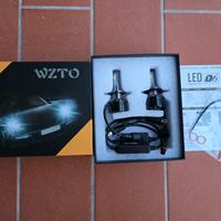 Kit Fari H7 LED WZTO Professionali, 60W Luminosi