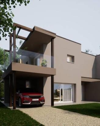 Villa di 150 m² con più di 5 locali e box auto dop