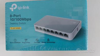 Switch Desktop TP-LINK  8 Porte  10/100Mbps