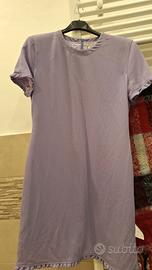 vestitino lilla Versace cerimonia primaverile