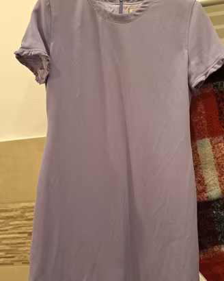 vestitino lilla Versace cerimonia primaverile
