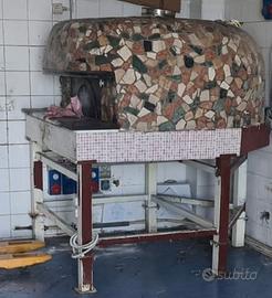 Forno a gas con bruciatore