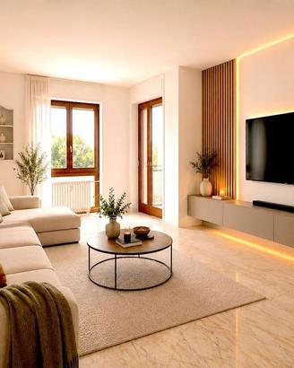 Appartamento di 129 m² con 3 locali e box auto a V