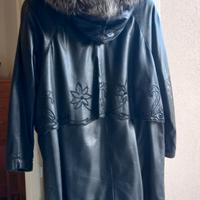 cappotto in VERA PELLE