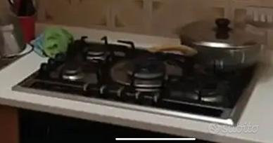 Piano cottura a gas 5 fuochi 60x60