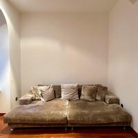 Divanone di design Valdichienti in suède