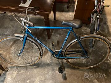 Bicicletta Bianchi Vintage Blu cambio Valentino