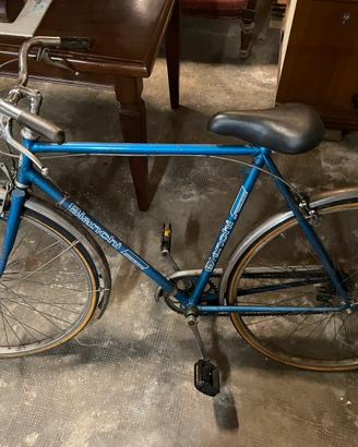 Bicicletta Bianchi Vintage Blu cambio Valentino