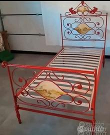 Letto in ferro battuto