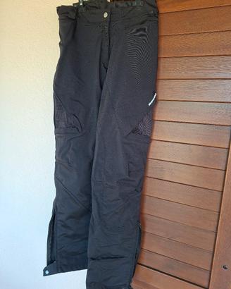 pantaloni moto donna