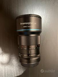 Sirui 50mm f1.8 1.33x anamorfico E Mount