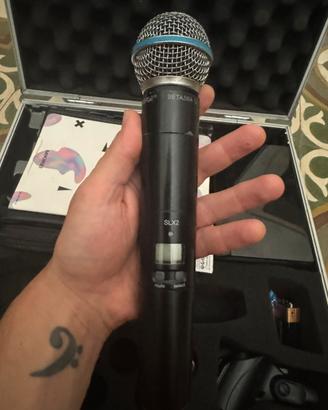 Shure slx 2/4 radiomicrofono