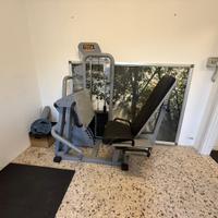 Horizontal LEG PRESS TECA 90 gradi pacco pesi 150