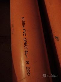 Tubo PVC diametro 200mm