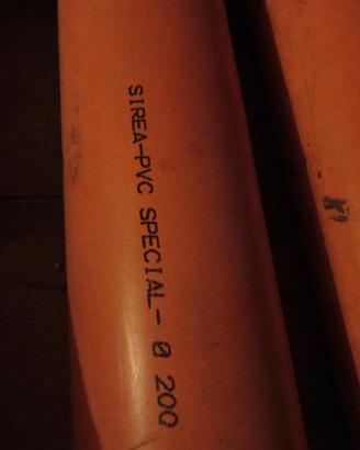 Tubo PVC diametro 200mm