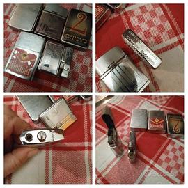 accendini vintage da collezione, tra cui si