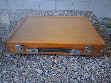 Valigette in legno con maniglia