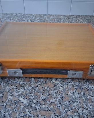 Valigette in legno con maniglia