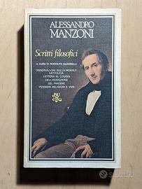 Scritti filosofici, Alessandro Manzoni, BUR 1976