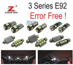 KIT 21 LAMPADE LED INTERNE BMW SERIE 3 E92 COUPE M