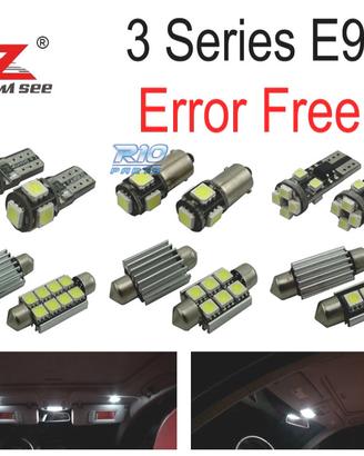 KIT 21 LAMPADE LED INTERNE BMW SERIE 3 E92 COUPE M