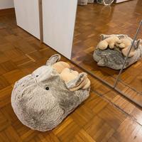 Scaldapiedi a forma di renna