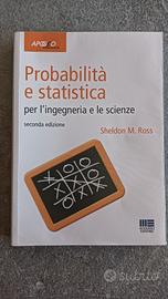Probabilità e statistica per l'ing. e le scienze