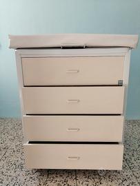 Fasciatoio con cassettiera