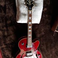 chitarra Epiphone Emperor Swingster red wine